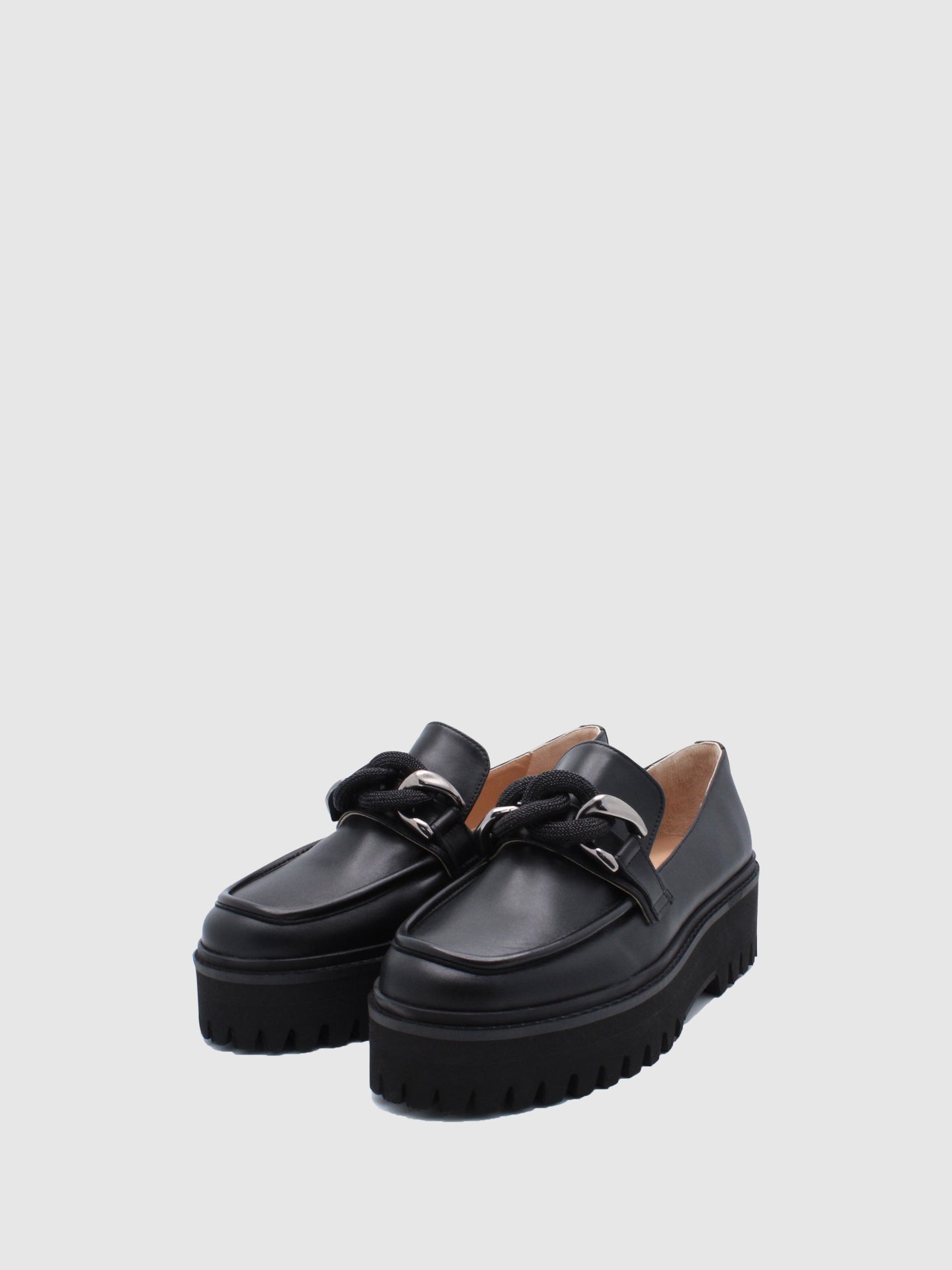 JJ Heitor Loafers com Apliques Hunky Panky Black